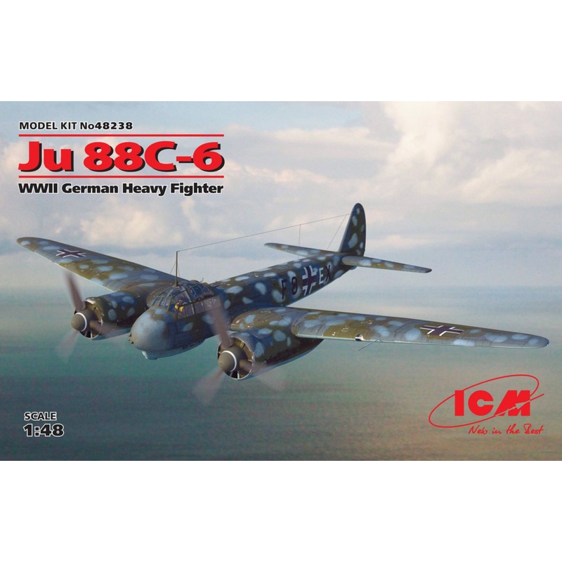 1/48 Ju 88C-6 WWII German Heavy Fighter