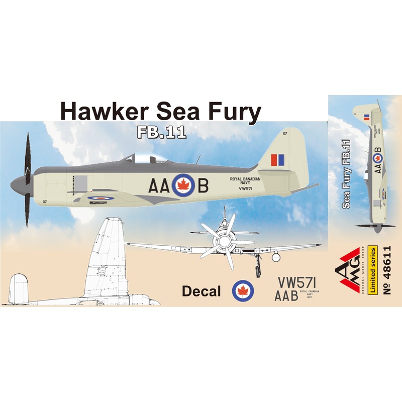 1/48 Sea Fury FB.11 Royal Canadian Navy