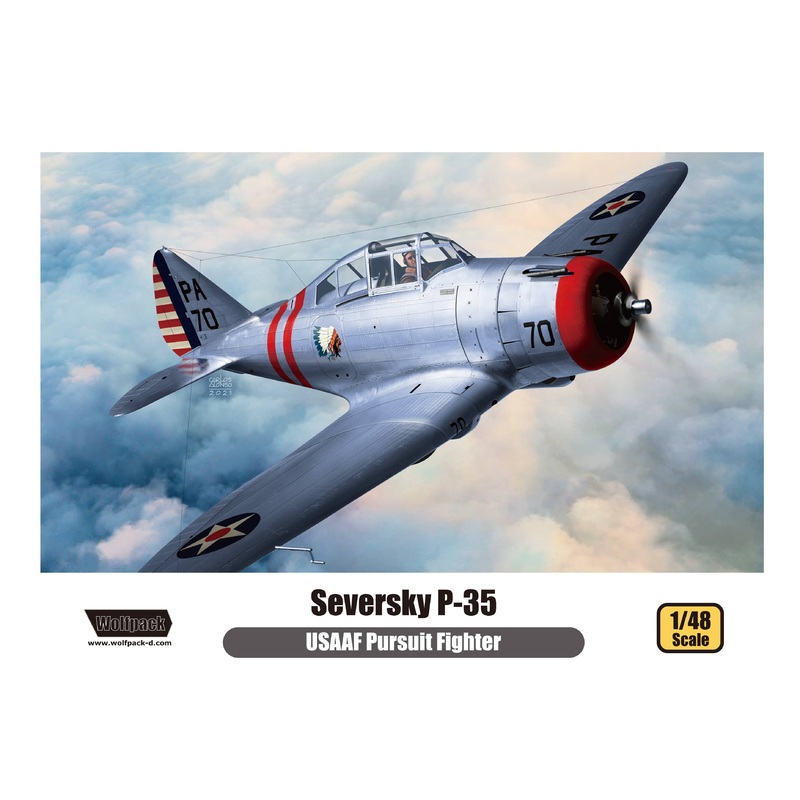 1/48 Seversky P-35 (Premium Edition Kit)