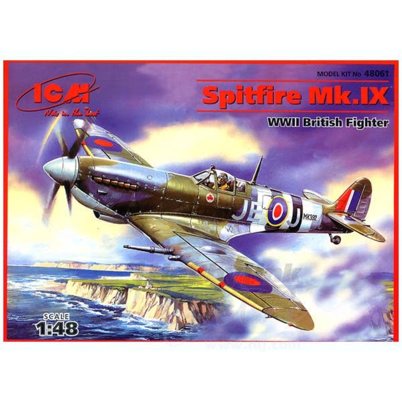 1/48 Spitfire Mk. IX WWII British Fighter