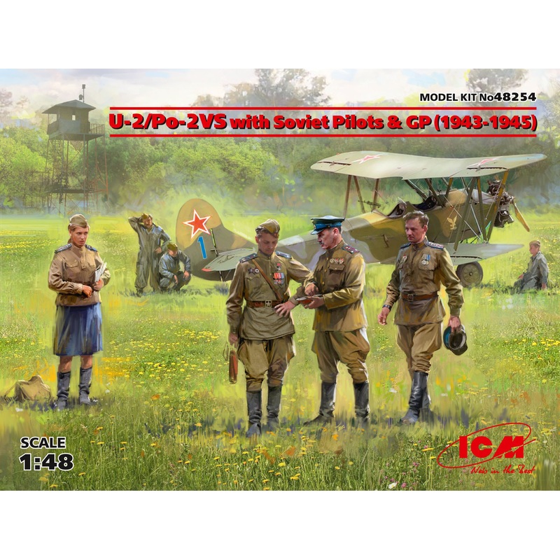 1/48 U-2/Po-2VS with Soviet Pilots & GP (1943-1945)