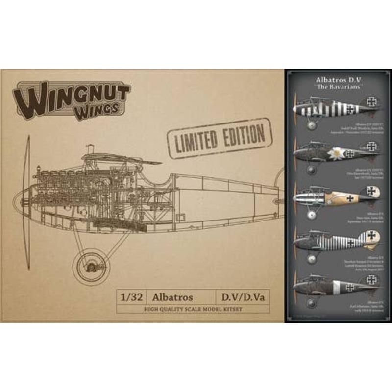 1/32 Albatros D.V The Bavarians