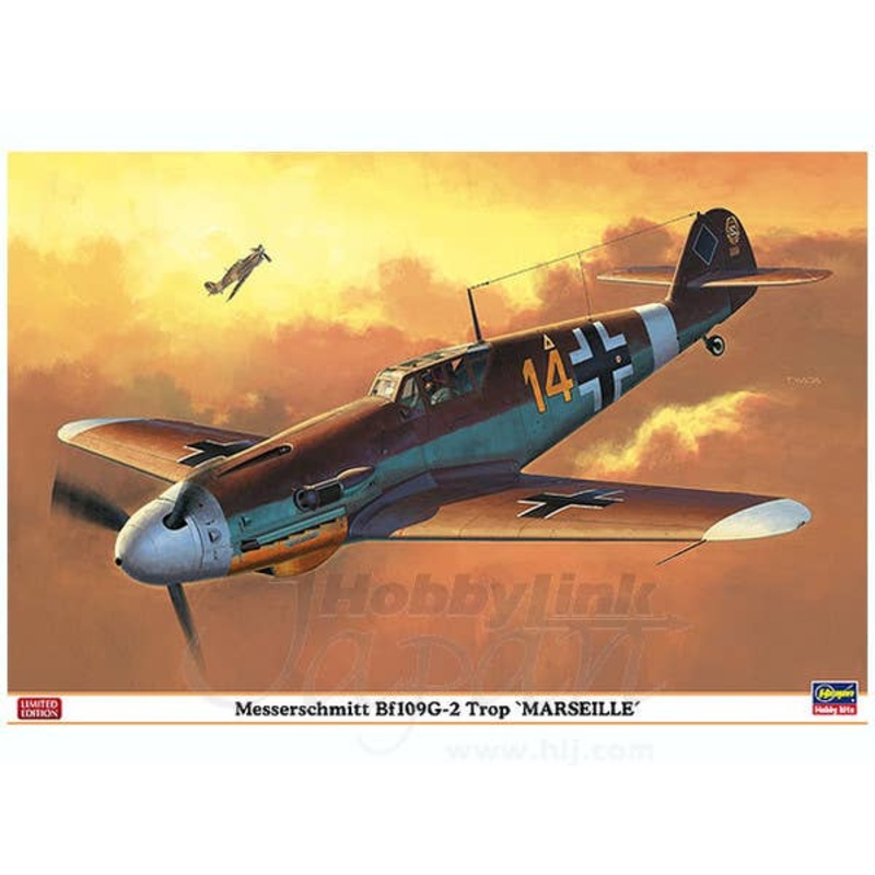1/32 Messerschmitt Bf109G-2 Trop Marseille Ltd