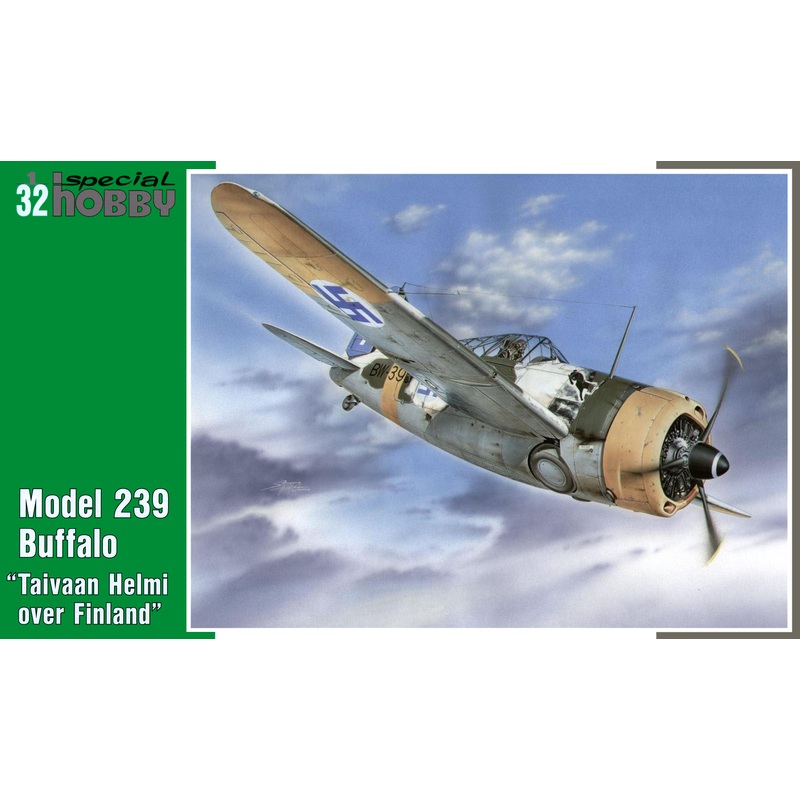1/32 Model 239 Buffalo Taivaan Helmi Over Finland