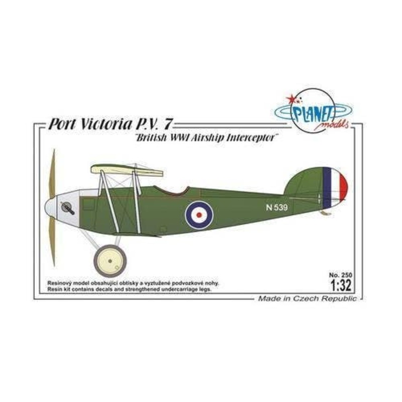 1/32 Port Victoria P.V.7 - British WWI Airship Interceptor