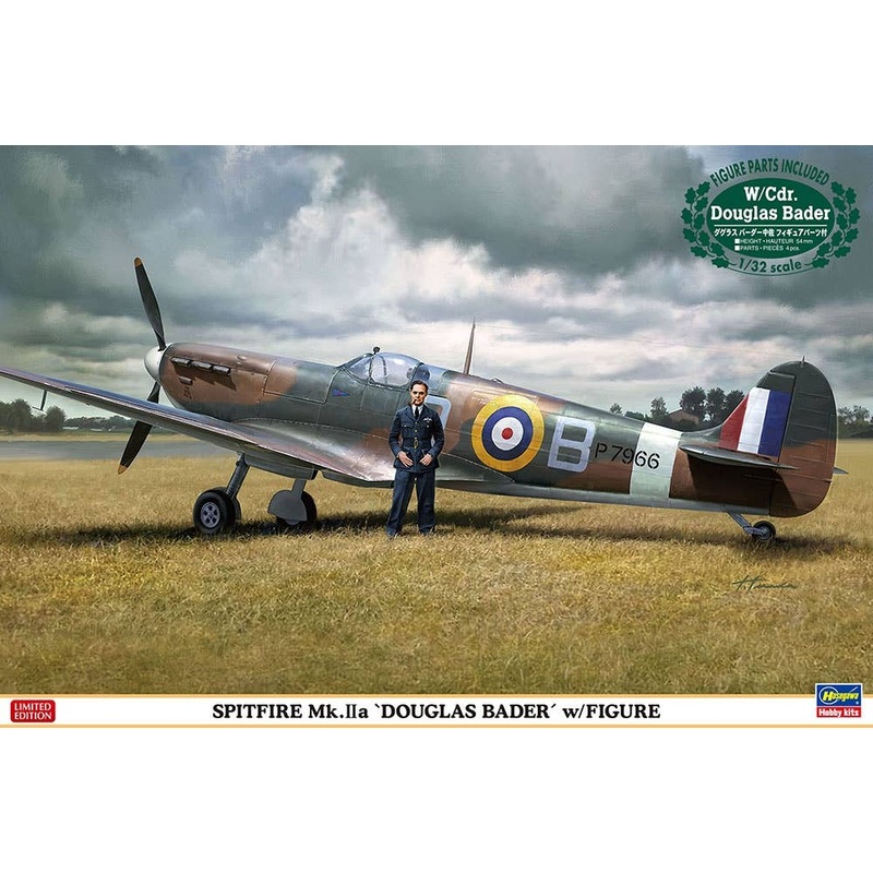 1/32 Spitfire Mk.IIa Douglas Bader w/Figure