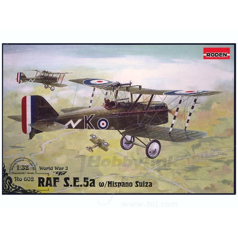 1/32 WWI RAF S.E.5a w/Hispano-Suiza Engine