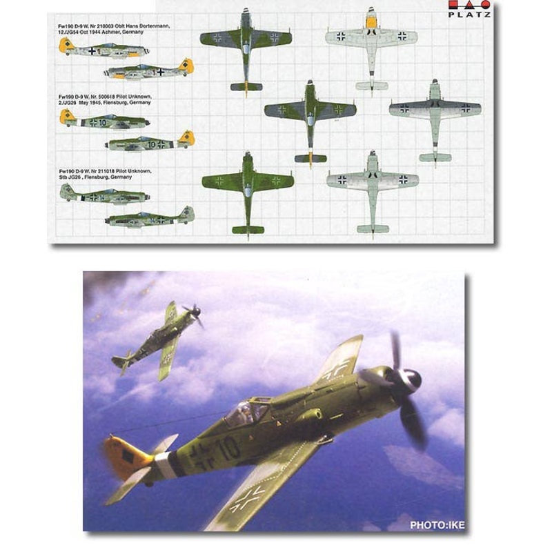 1/144 Focke-Wulf Fw190D-9 Yellow Tail