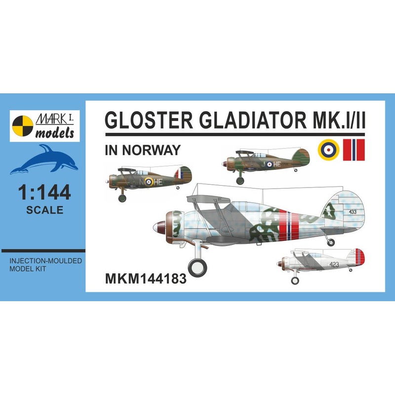 1/144 Gloster Gladiator Mk.I/II 'In Norway'