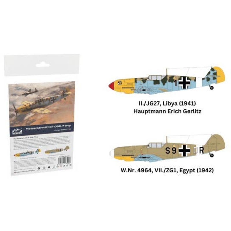 1/144 Messerschmitt Bf109E-7 Trop