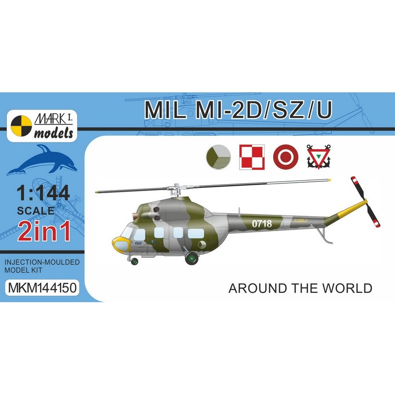1/144 Mil Mi-2D/SZ/U 'Around the World' (2in1)