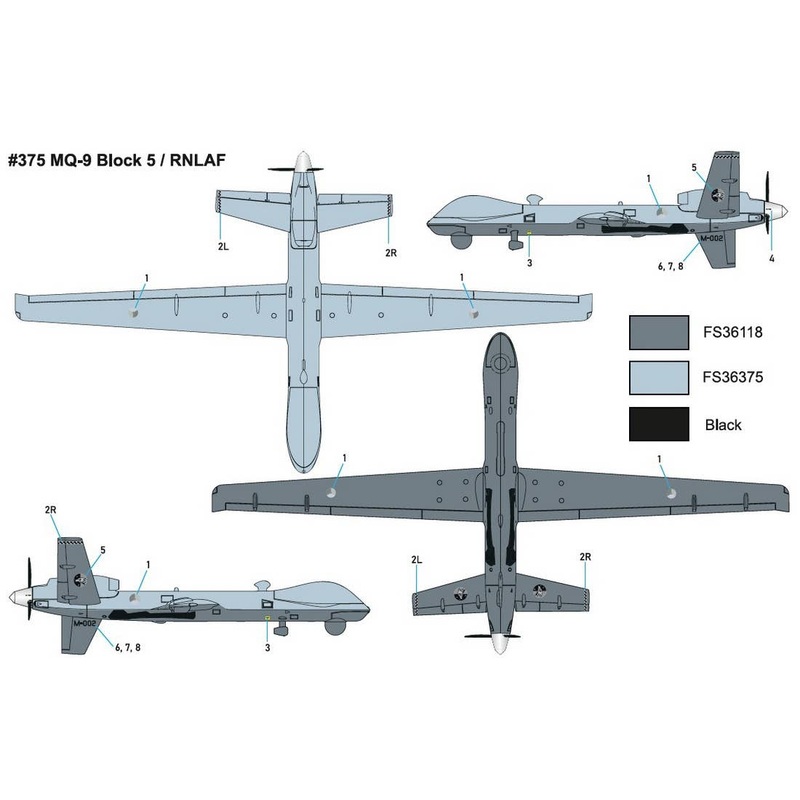 1/144 MQ-9 Reaper, Block 5 (RNethAF)