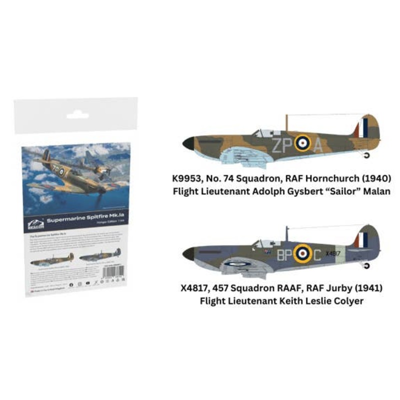 1/144 Supermarine Spitfire Mk.Ia