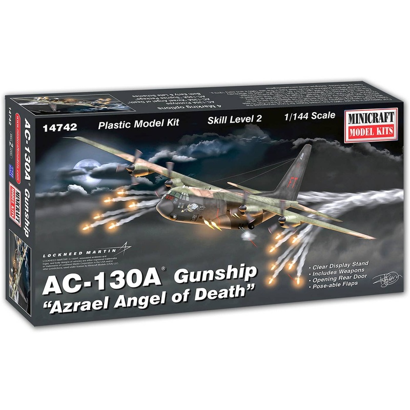 1/144 USAF AC-130A Gunship "Azrael Angel of Death"