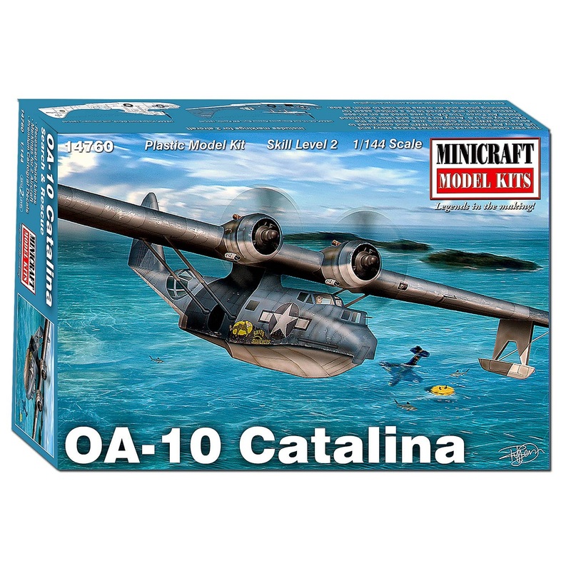 1/144 WW.II USA Flying Boat OA-10A Catalina