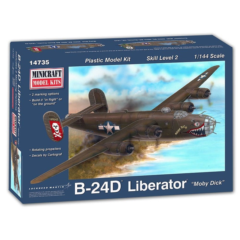 1/144 WW2 USAAF B24D Liberator "Moby Dick"