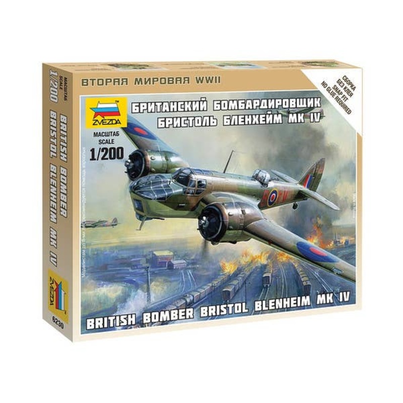 1/200 British Bristol Blenheim Mk IV Bomber