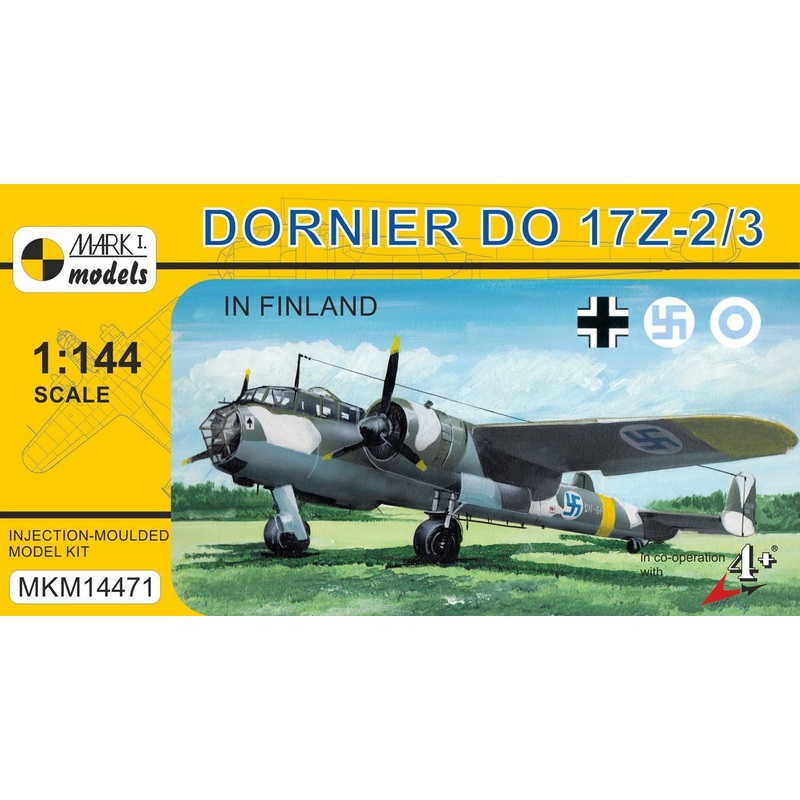 1/144 Dornier Do-17Z-2/3 In Finland
