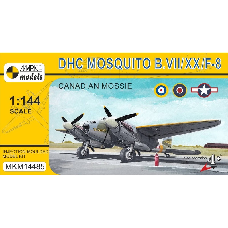 1/144 Mosquito B.VII/B.XX/F-8 Canadian Mossie