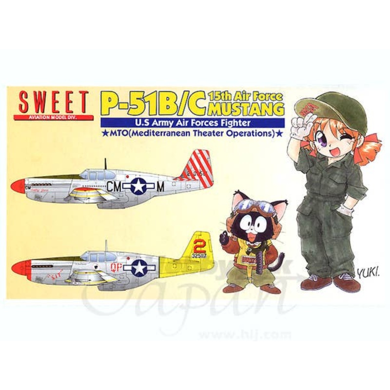 1/144 P-51B/C 15th AF Mustang