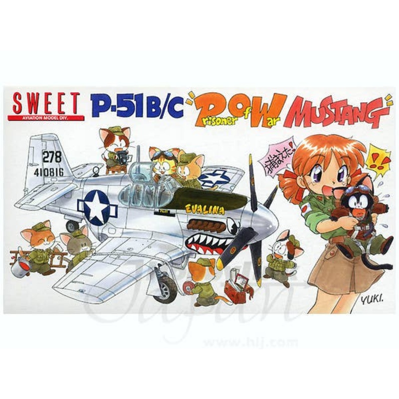 1/144 P-51B/C POW Mustang