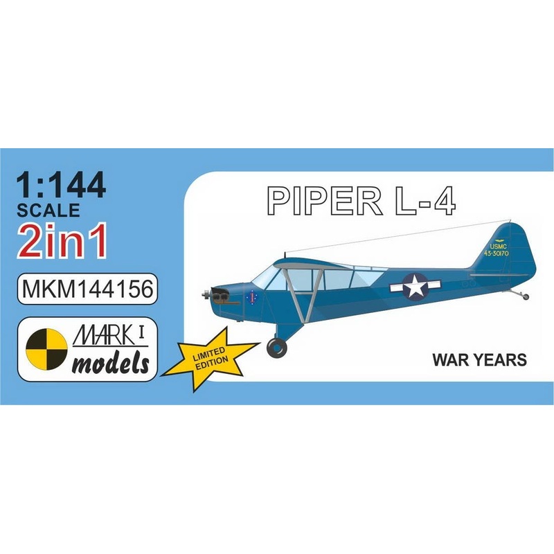 1/144 Piper L-4 War Years (2in1)