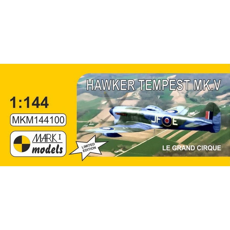 1/144 Tempest Mk.V "Le Grand Cirque" (Clostermann) Ltd.Ed.