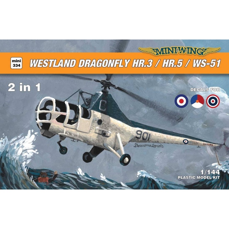 1/144 Westland Dragonfly HR.3/5/WS-51 (2in1)