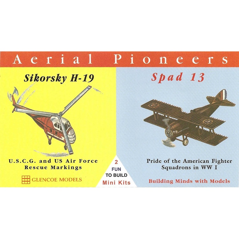 Aerial Pioneers 1/120 Sikorsky H-19 & 1/100 Spad 13