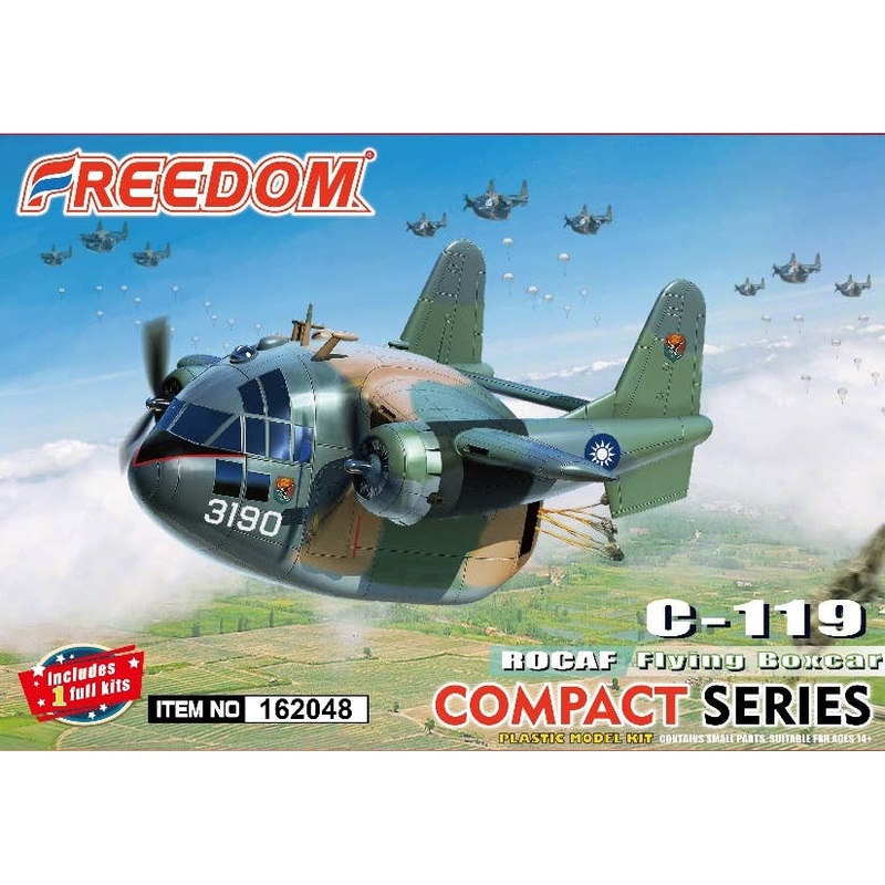 Compact Series: C-119 Flying Box Car Taiwan Air Force Earth Camouflage