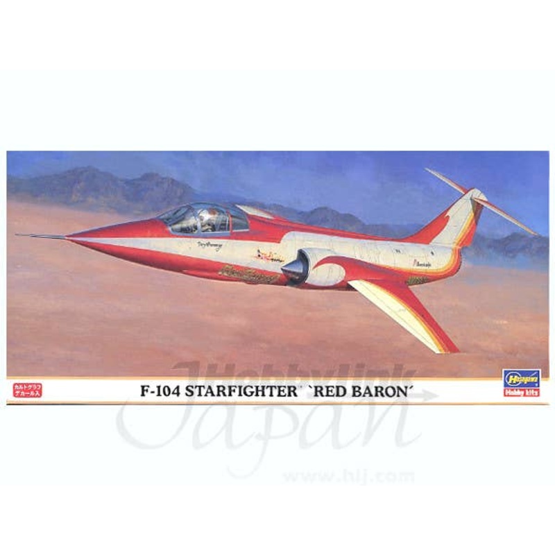 1/72 F-104 Star Fighter Red Baron