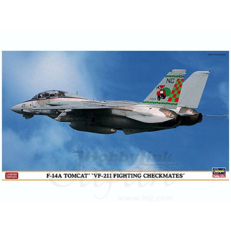 1/72 F-14A Tomcat VF-211 Fighting Check Mates