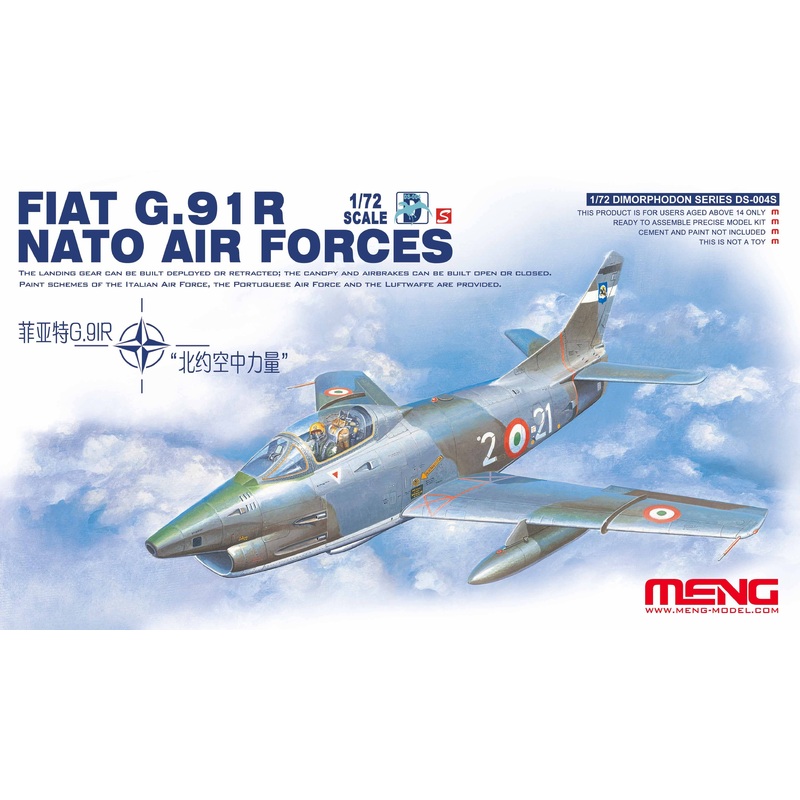 1/72 Fiat G.91 R Nato Air Forces