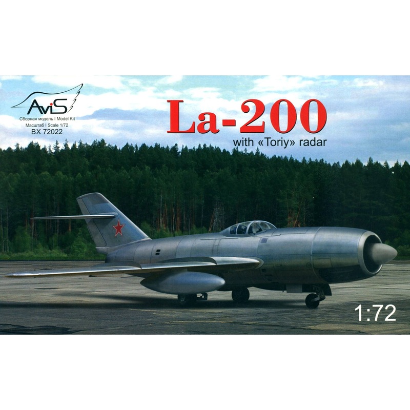 1/72 La-200 with Toriy Radar
