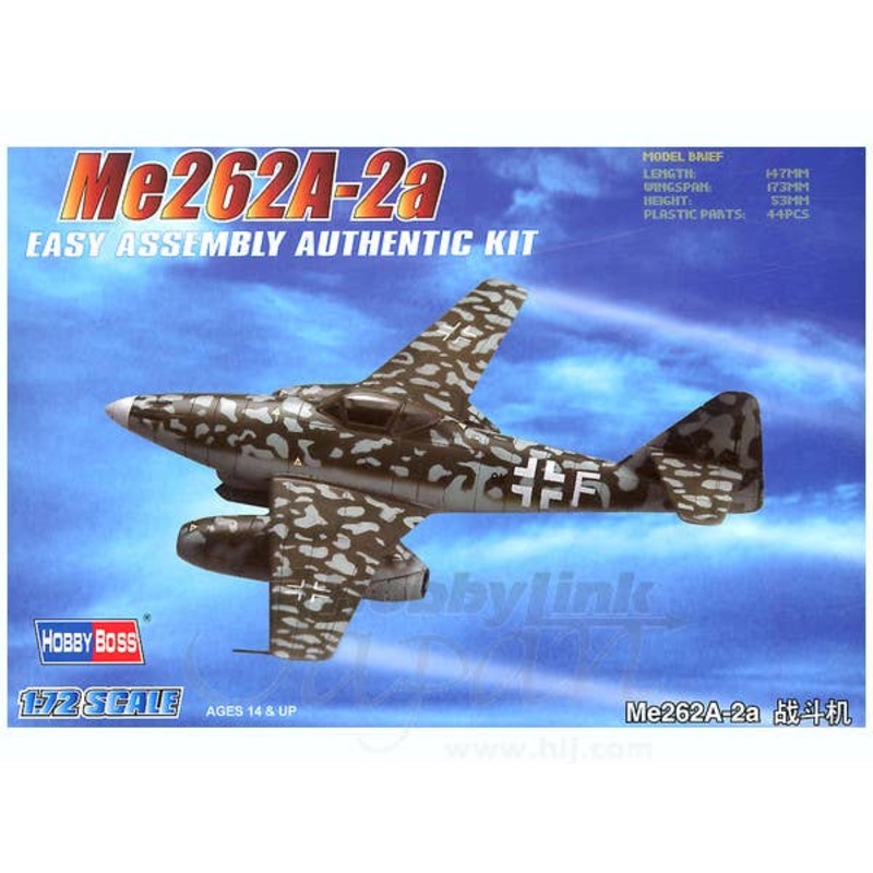1/72 Messerschmitt Me262A-2a