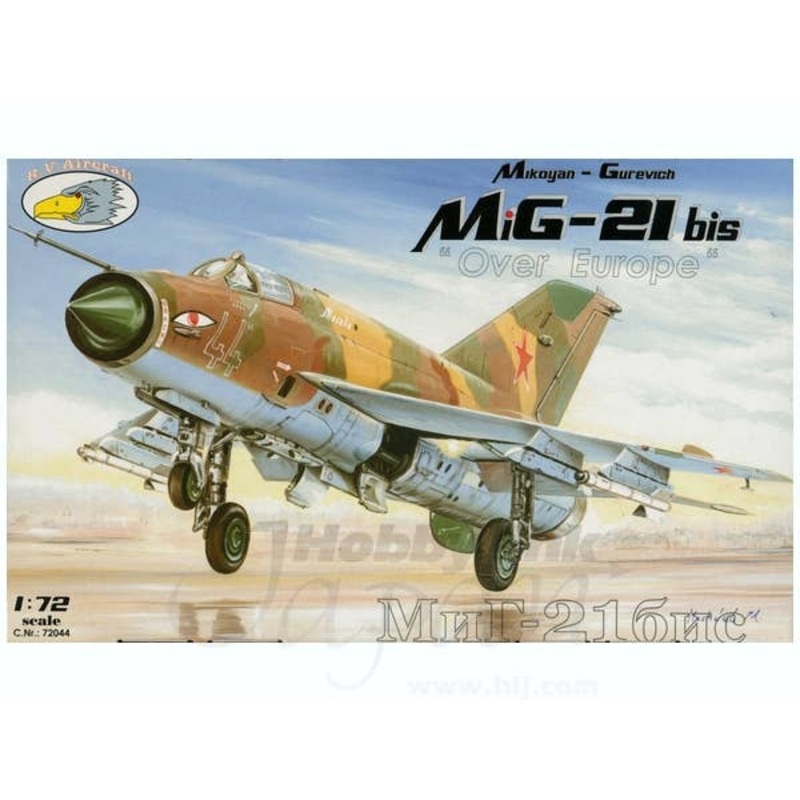 1/72 MiG-21bis Over Europe