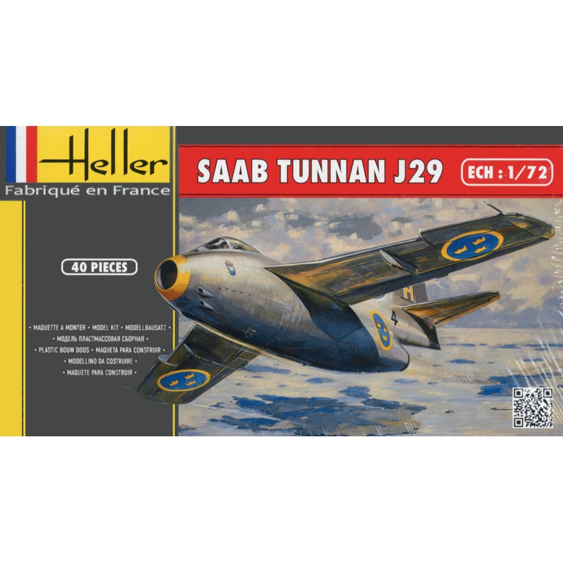 1/72 Saab Tunnan J29