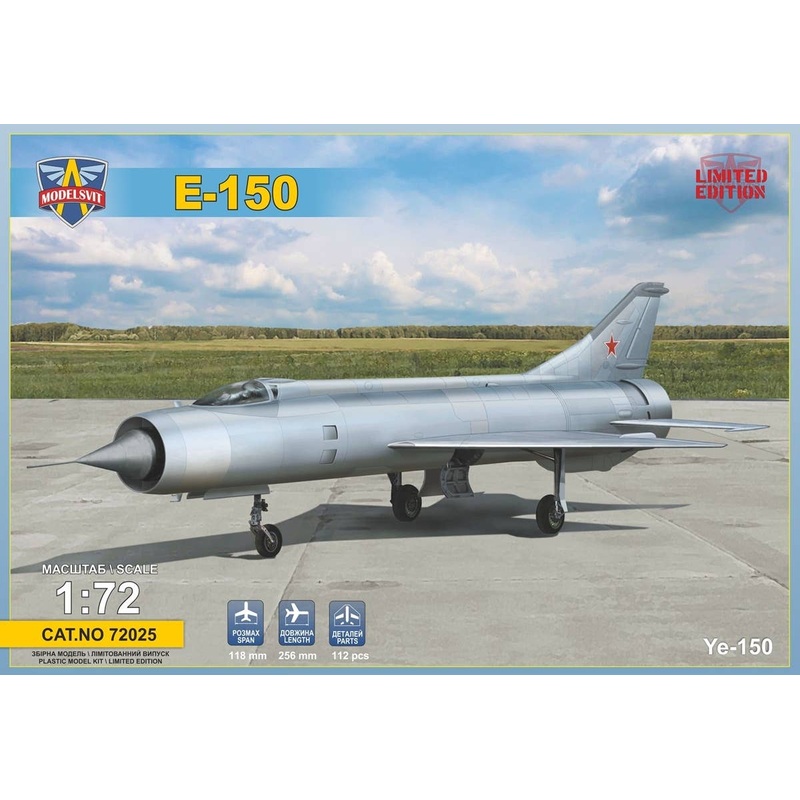 1/72 Ye-150 Soviet Interceptor Prototype