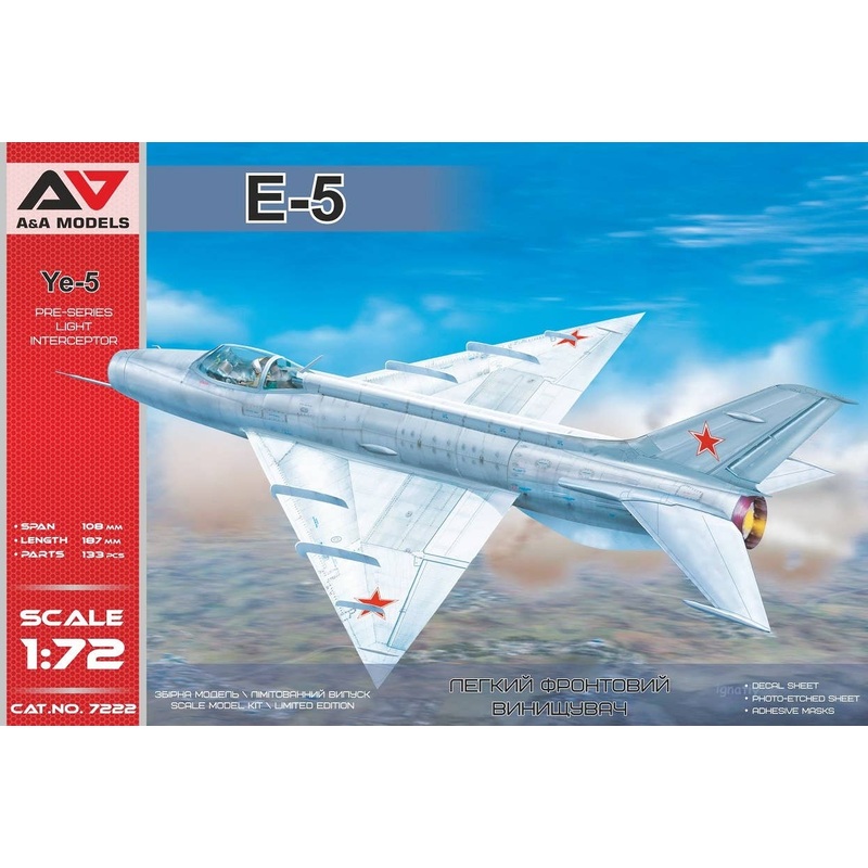 1/72 Ye-5 Pre-Series Interceptor