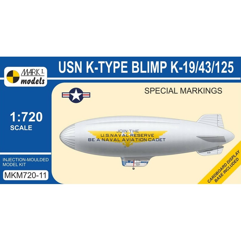 1/720 USN K-Type Blimp K-19/43/125 Special Markings