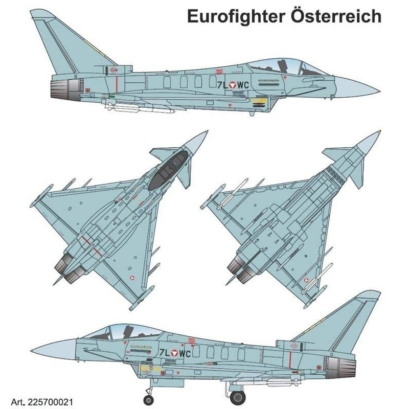 1/87 Eurofighter Typhoon Osterreichische Luftwaffe