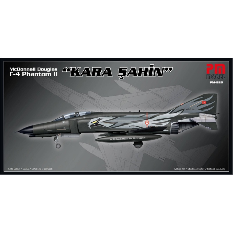 1/96 McDonnell Douglas F-4 Phantom II Black Falcon
