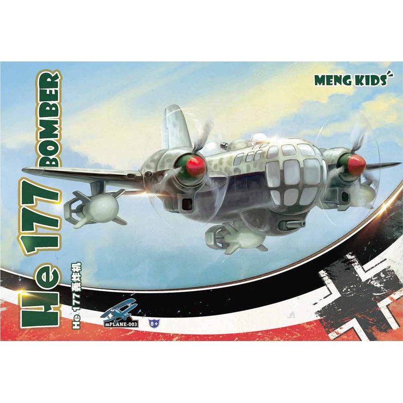 Meng Kids He177 Bomber Spl. (White)