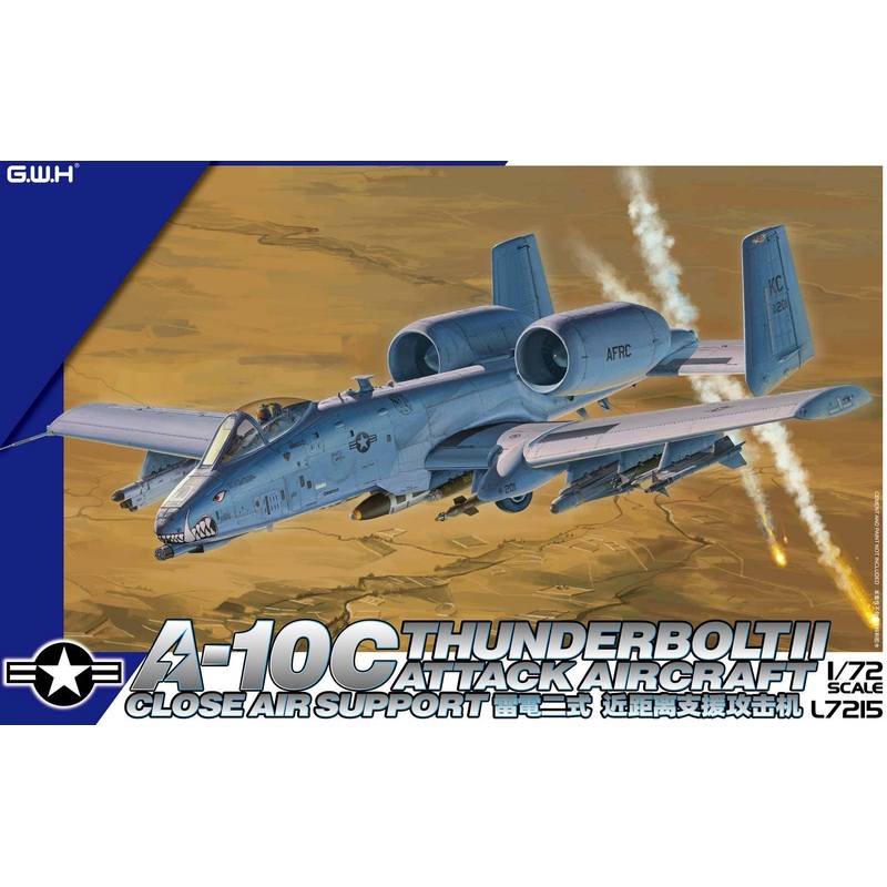 1/72 A-10C Thunderbolt II Attack Aircraft Close Air Support