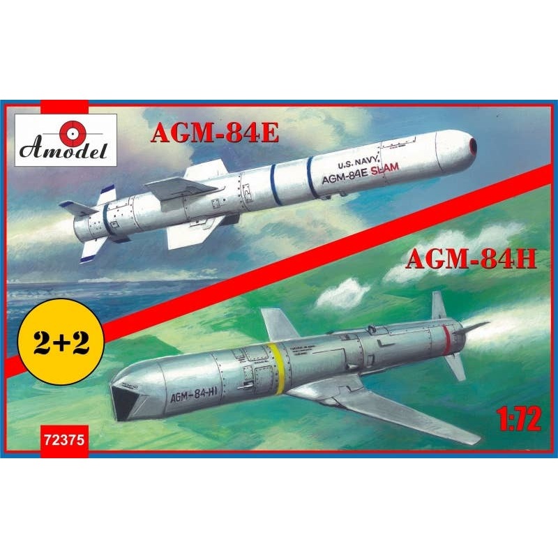 1/72 AGM-84E and AGM-84H on Trolleys