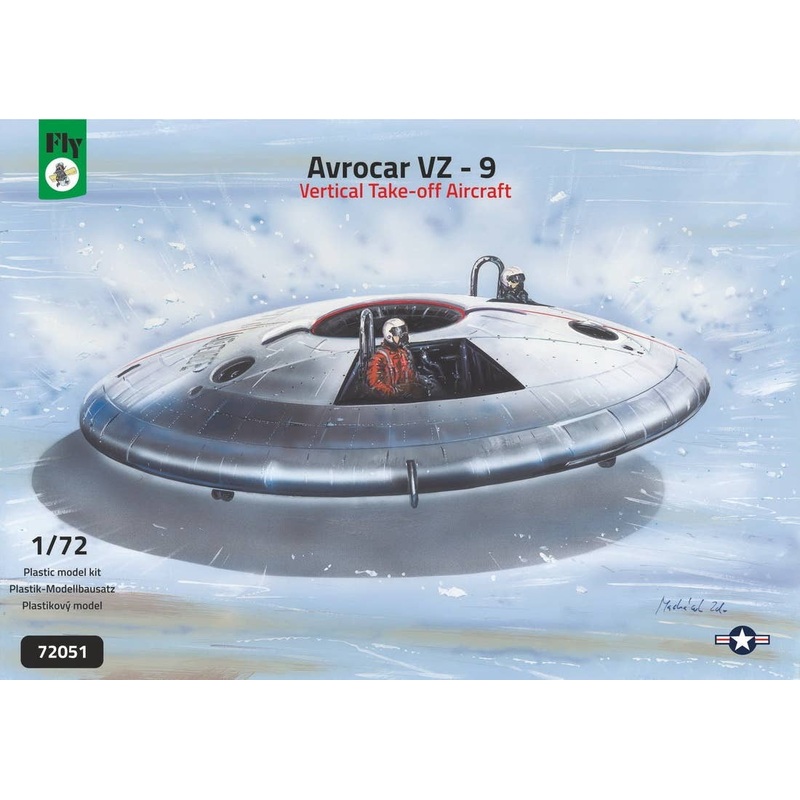 1/72 Avrocar VZ-9 VTOL a/c