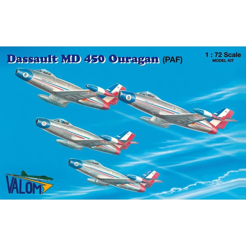 1/72 Dassault MD450 Ouragan (PAF)