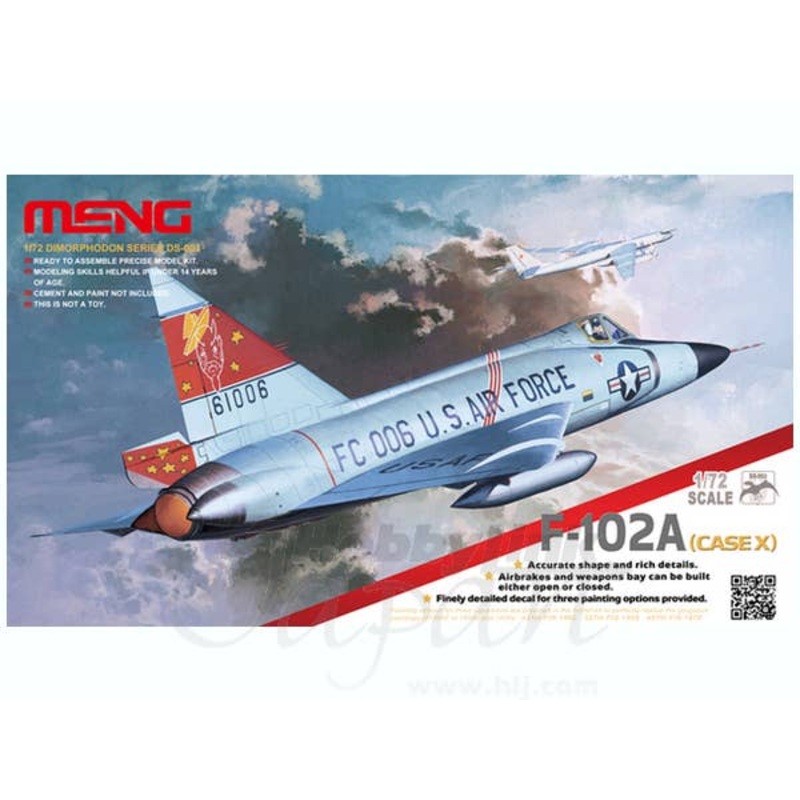 1/72 F-102A Delta Dagger (Case X)