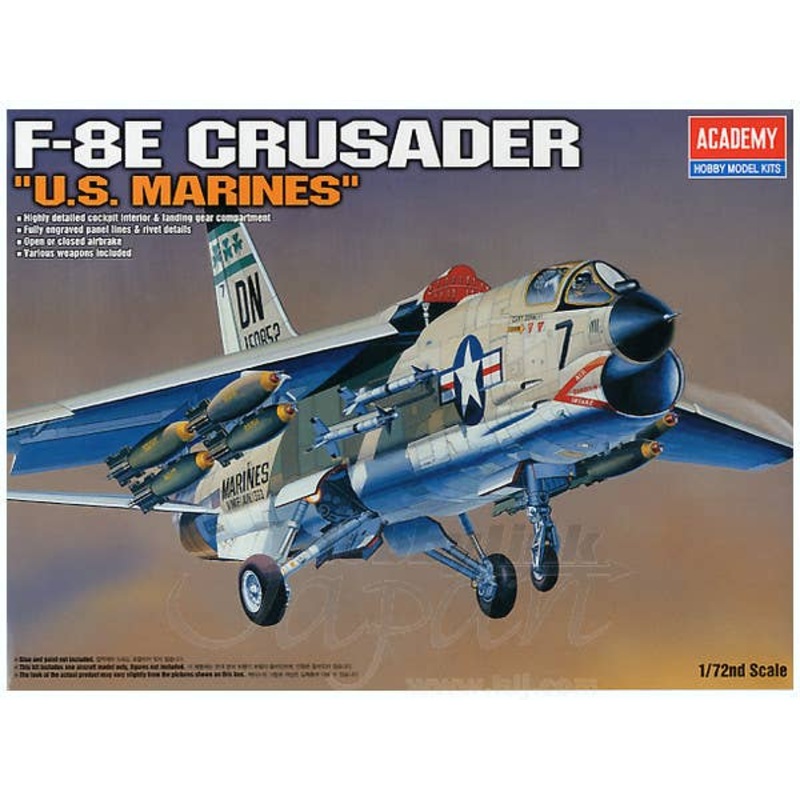 1/72 F-8E Crusader