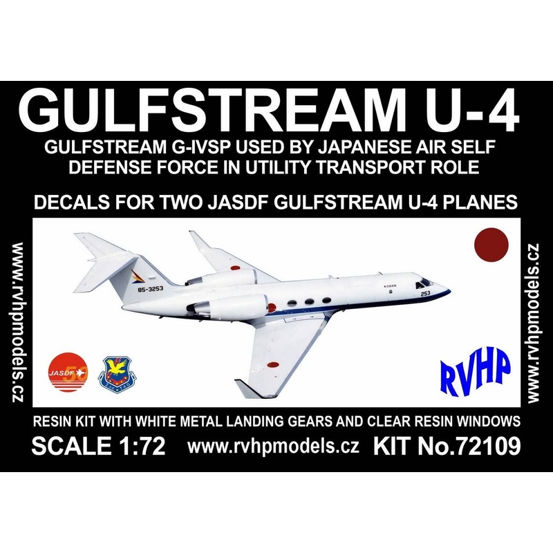 1/72 Gulfstream U-4 (2x JASDF)